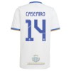 Maglia ufficiale Real Madrid Casemiro 14 Casa 2021-22 per Uomo